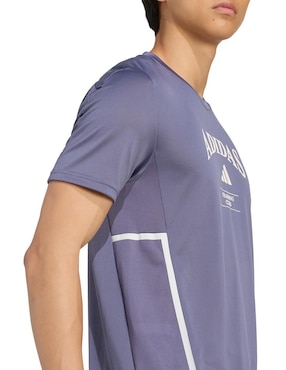 Playera deportiva para entrenamiento Adidas de hombre
