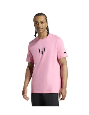 Playera deportiva para fútbol Adidas de hombre