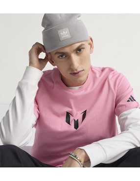 Playera deportiva para fútbol Adidas de hombre