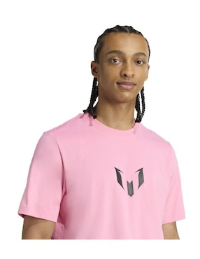 Playera deportiva para fútbol Adidas de hombre