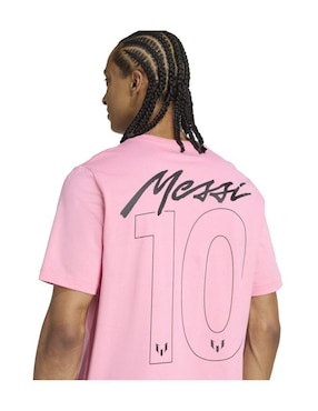 Playera deportiva para fútbol Adidas de hombre