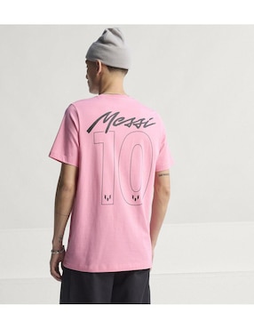 Playera deportiva para fútbol Adidas de hombre