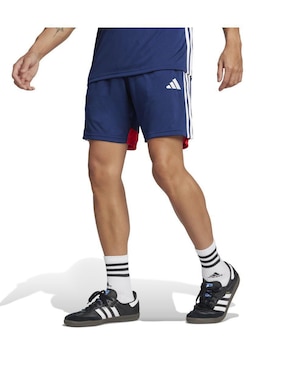 Short con bolsillos Adidas para fútbol hombre