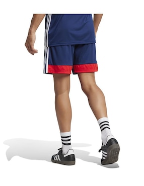 Short con bolsillos Adidas para fútbol hombre