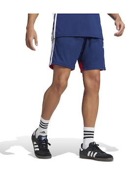 Short con bolsillos Adidas para fútbol hombre
