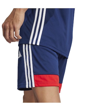 Short con bolsillos Adidas para fútbol hombre