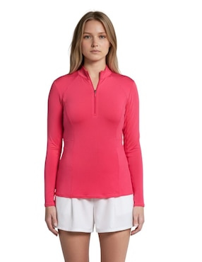 Playera deportiva para golf Pga de mujer