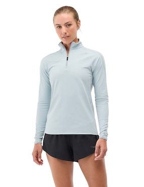 Chamarra para correr Hoka para mujer