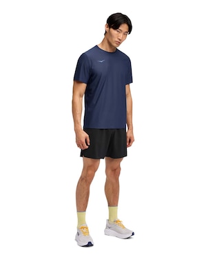 Playera deportiva para correr Hoka de hombre