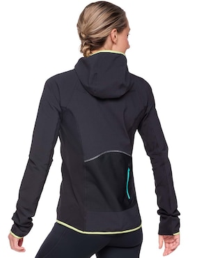 Chamarra para correr Hoka para mujer