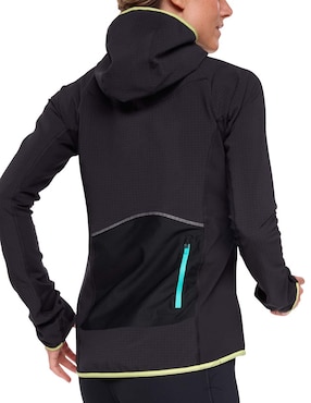 Chamarra para correr Hoka para mujer