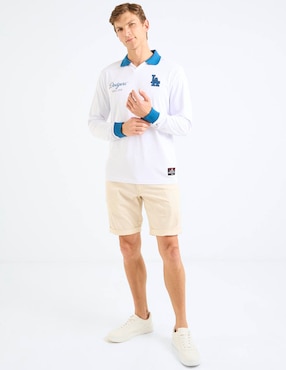 Playera deportiva para béisbol MLB Los Ángeles Dodgers de hombre