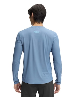 Playera deportiva para correr Hoka de hombre