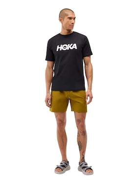Playera deportiva para correr Hoka de hombre