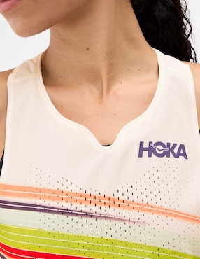 Tank top para correr Hoka de mujer