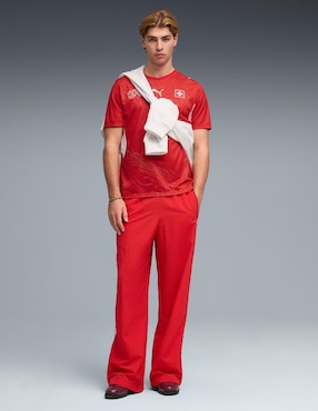 Jersey de Selección de Fútbol de Suiza local manga corta Mundial Puma para hombre