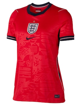 Jersey de Selección de Fútbol de Inglaterra visitante manga corta Nike jugador para mujer