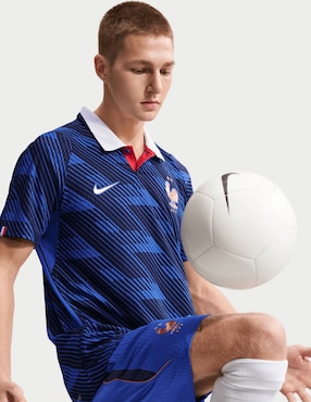 Jersey de Selección de fútbol de Francia entrenamiento manga corta Nike para hombre