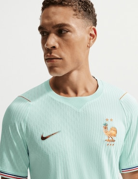 Jersey de Selección de Fútbol de Francia visitante manga corta Nike jugador para hombre
