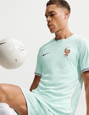 Jersey de Selección de Fútbol de Francia visitante manga corta Nike jugador para hombre
