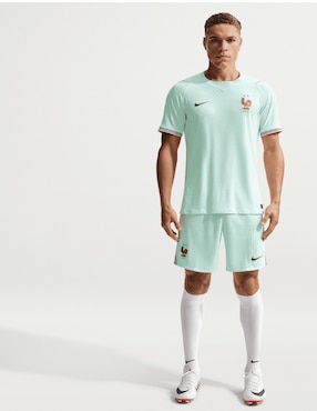 Jersey de Selección de Fútbol de Francia visitante manga corta Nike jugador para hombre