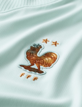 Jersey de Selección de Fútbol de Francia visitante manga corta Nike para mujer
