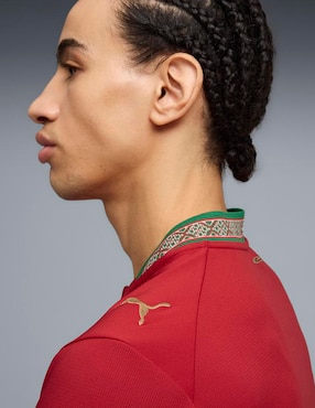 Jersey de Selección de fútbol de Marruecos manga corta Mundial Puma para hombre