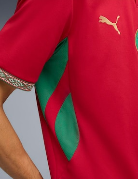 Jersey de Selección de fútbol de Marruecos manga corta Mundial Puma para hombre