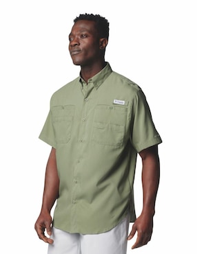 Camisa deportiva Columbia para hombre