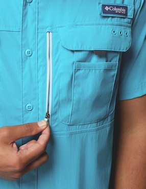 Camisa deportiva Columbia para hombre