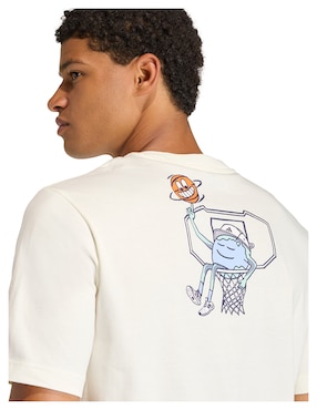 Playera deportiva para entrenamiento Adidas de hombre