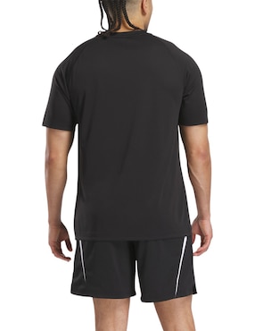 Playera deportiva para básquetbol Reebok de hombre
