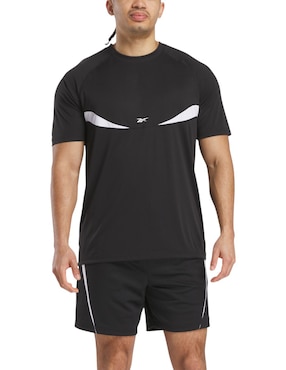 Playera deportiva para básquetbol Reebok de hombre