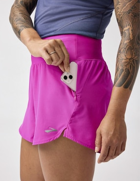 Short con bolsillos Brooks para correr mujer