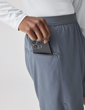 Short calzón de malla integrado Brooks para correr hombre