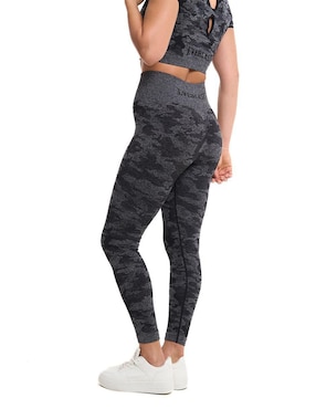Malla Everlast Dark Cammo Fitness control de abdomen para mujer