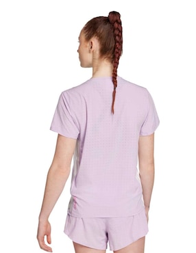 Playera deportiva para correr Adidas de mujer
