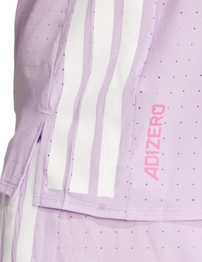Playera deportiva para correr Adidas de mujer
