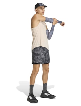 Playera deportiva para correr Adidas de hombre