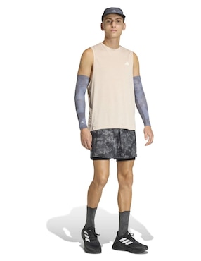 Playera deportiva para correr Adidas de hombre
