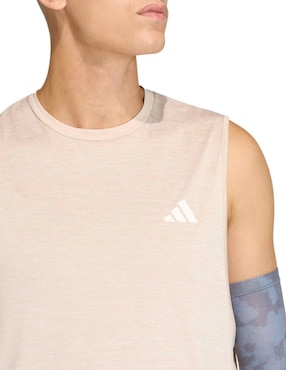 Playera deportiva para correr Adidas de hombre