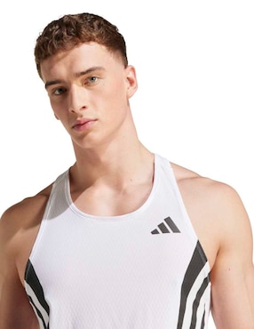 Playera deportiva para correr Adidas de hombre