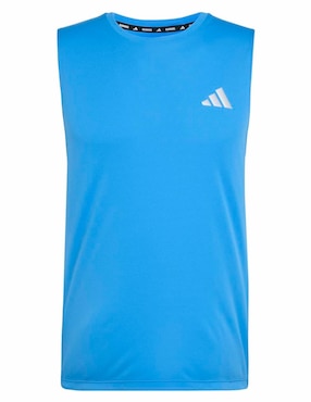 Playera deportiva para correr Adidas de hombre