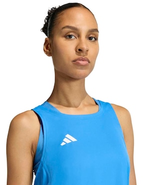 Playera deportiva para correr Adidas de mujer
