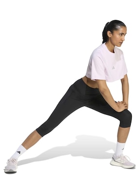 Playera deportiva para correr Adidas de mujer