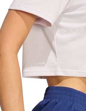 Playera deportiva para entrenamiento Adidas de mujer