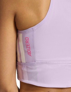 Playera deportiva para correr Adidas de mujer