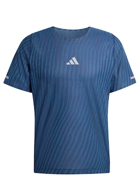 Playera deportiva para correr Adidas de hombre