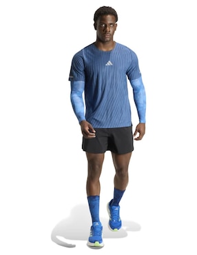 Playera deportiva para correr Adidas de hombre