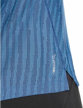 Playera deportiva para correr Adidas de hombre